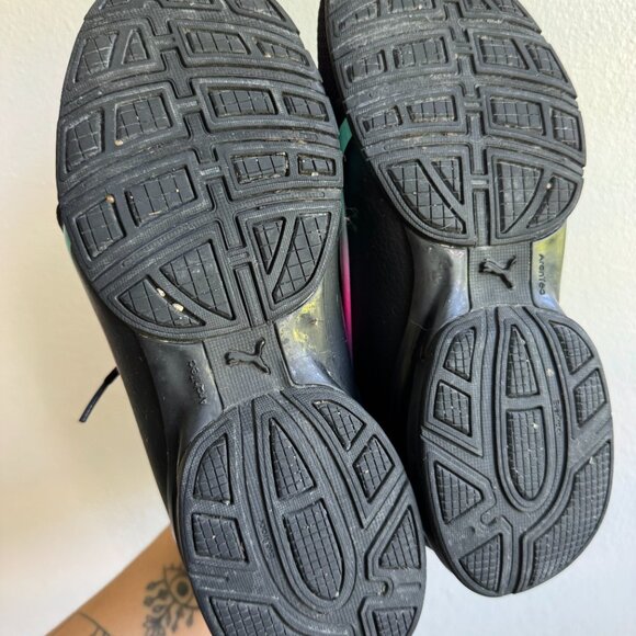PUMA Black Rainbow Gradient Sneakers Women’s 9.5 (EUR 40.5) - Picture 5 of 9